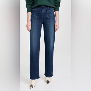 MOTHER Denim | Patch Pocket Rambler Zip Sneak Jeans, Size 31, Like New